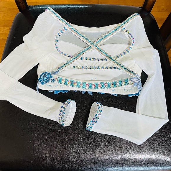 Child Girls Small 6/7 Lyrical Two Piece Costume - Picture 12 of 12